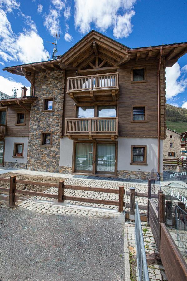 Ferienwohnung Bondi Chalet St Antoni Livigno Exterior foto