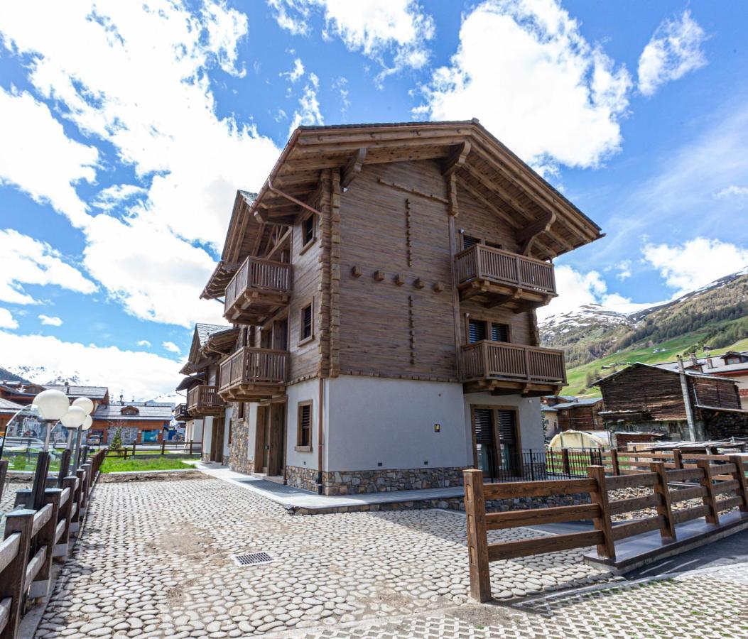 Ferienwohnung Bondi Chalet St Antoni Livigno Exterior foto